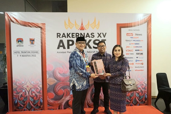 Wawali Arya Wibawa Hadiri Rakernas Apeksi XV Tahun 2022
