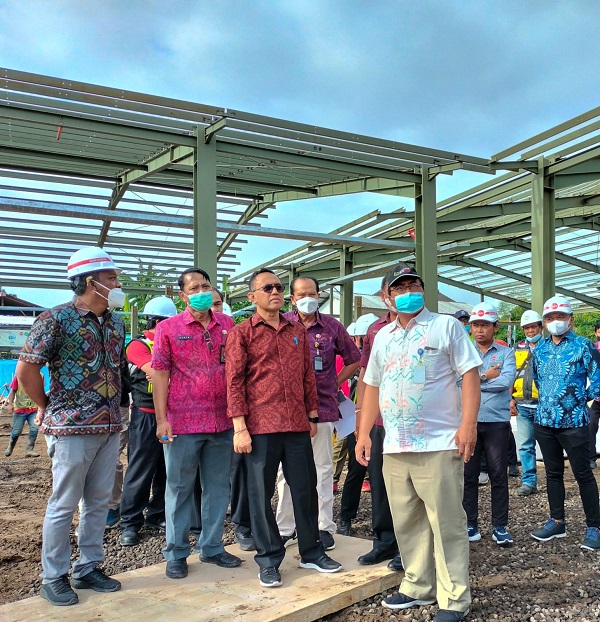 Walikota Jaya Negara Tinjau Proyek Fisik di Kota Denpasar