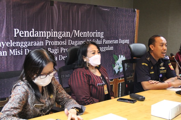 Dorong Produk IKM/UKM Rambah Ekspor, Disperindag Denpasar Gelar Pendampingan.