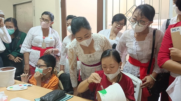 Rangkaian Peringatan HUT Kemerdekaan RI K3S Bersama Gatriwara Kota Denpasar Gelar Indonesia Cinta Disabilitas 