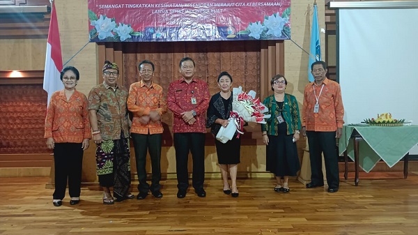 Sekda IB Alit Wiradana Hadiri HUT PWS Kota Denpasar ke 13 
