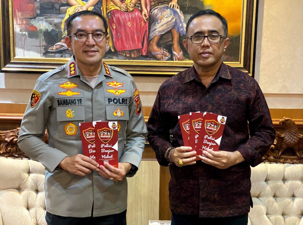 Polresta Denpasar Luncurkan Aplikasi Polisi Banjar Walikota Jaya Negara Ajak Masyarakat Manfaatkan Dalam Kantibmas