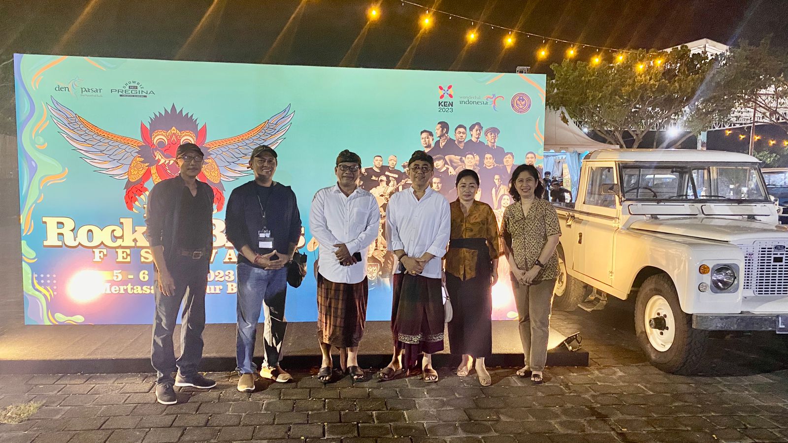 Walikota Jaya Negara Apresiasi Gelaran Bali Rockin Blues Festival di Kota Denpasar