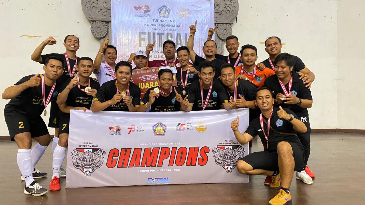 Libas Badung 4-2, Denpasar Raih Medali Emas Cabang Futsal Bapor Korpri