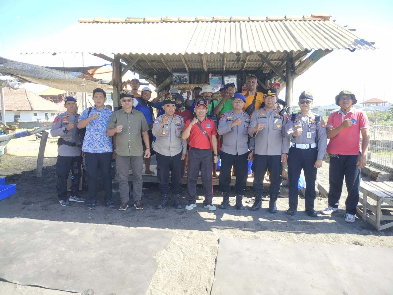 Pemkot Denpasar Gandeng Polresta Gelar Jumat Curhat Bersama Kelompok Nelayan Sari Segara Kekal
