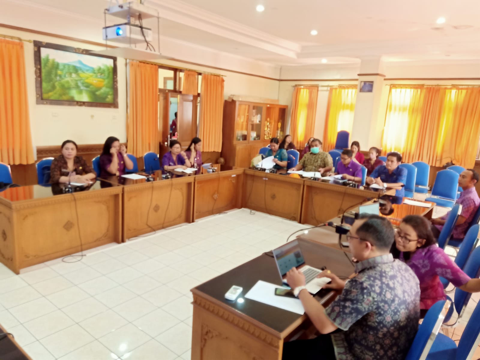 Monitoring Capaian SPM Triwulan II di Kota Denpasar