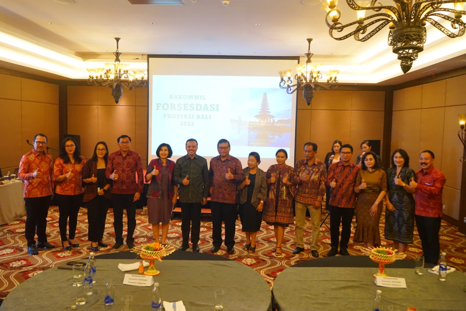 Sekda Alit Wiradana Hadiri Komwil Forsesdasi Provinsi Bali Tahun 2023, Perkuat Konsolidasi Dukung Kemajuan Daerah
