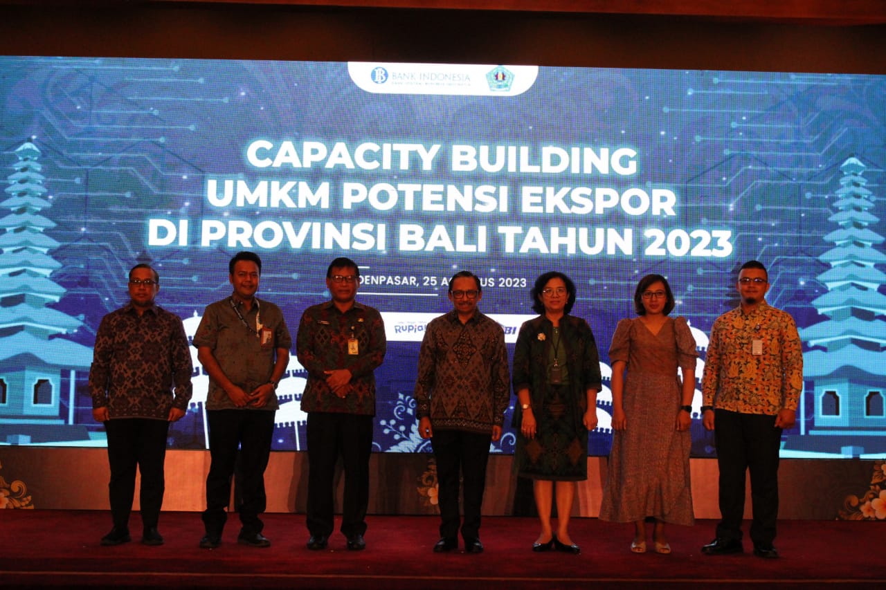 Perkuat Produk UMKM Potensi Ekspor Sekda Alit Wiradana Hadiri Capacity Building Bank Indonesia