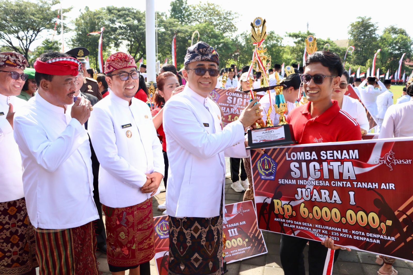 Apel Peringatan HUT ke-235, Kota Denpasar Gelorakan Sepirit Vasudhaiva Kutumbakam