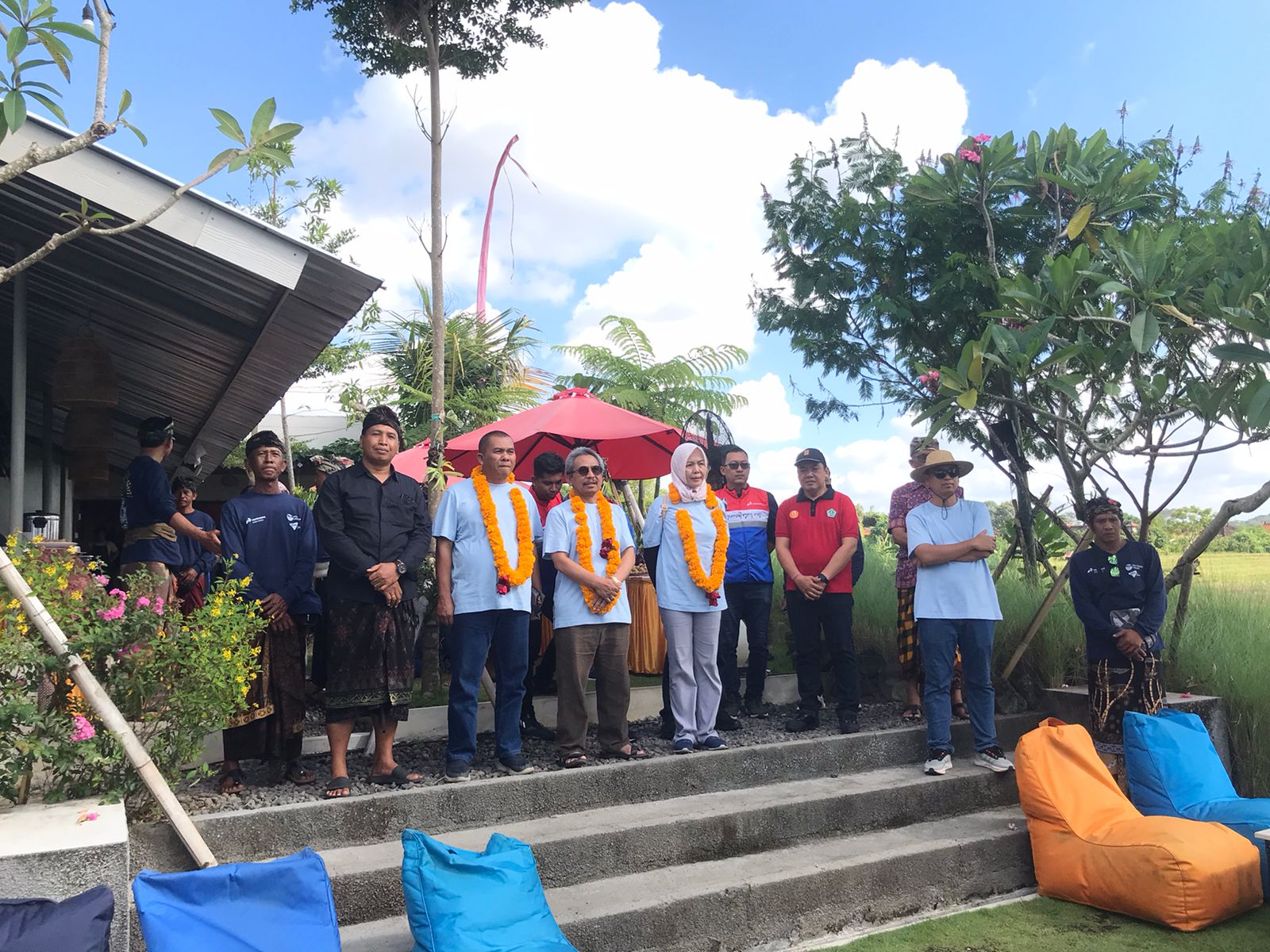 Tim KemenLHK Kunjungi Ekowisata Subak Sembung Peguyangan, Upaya Serius Pertahankan Lahan Hijau di Kota Denpasar