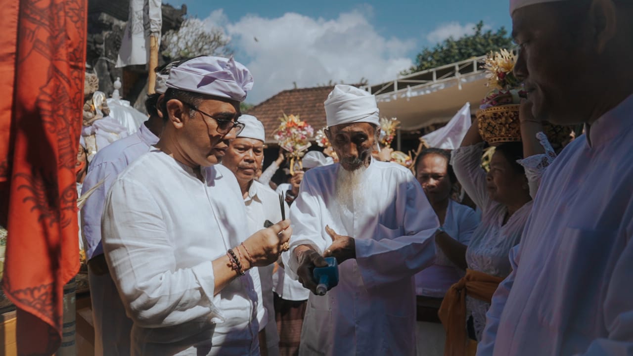 Rampung Di Restorasi Walikota Jaya Negara Mendem Pedagingan Gedong Pura Dalem Kebon Desa Adat Sumerta.