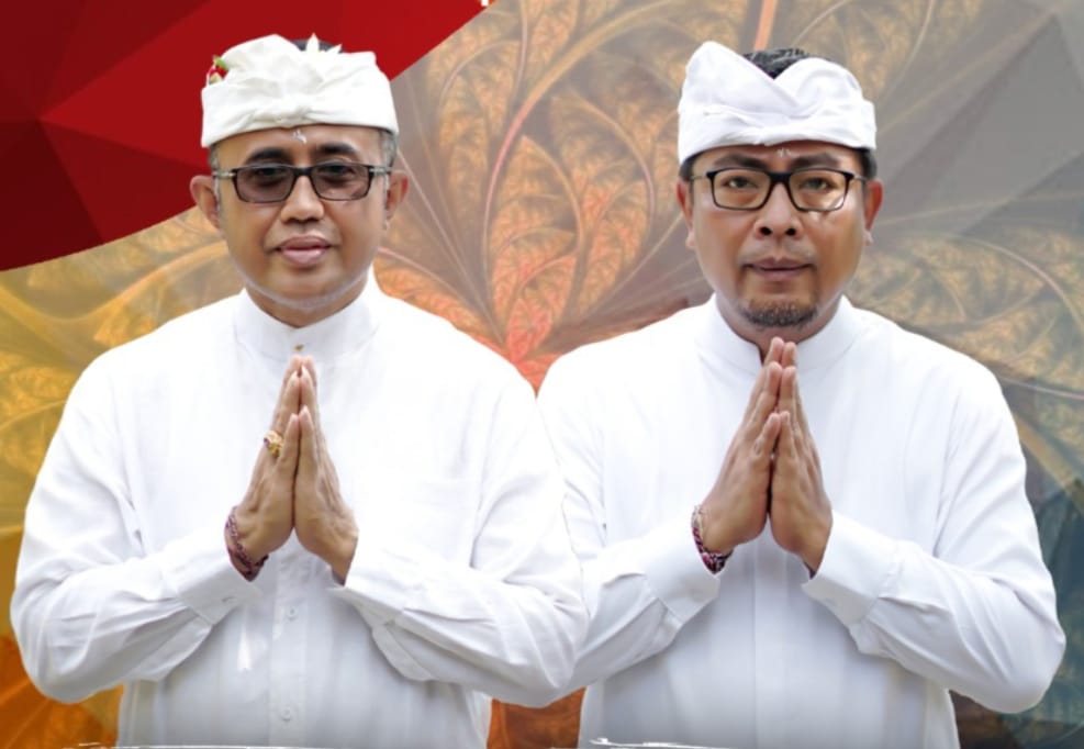 Walikota Jaya Negara - Wawali Arya Wibawa Ucapkan Selamat Hari Suci Galungan Dan Kuningan
