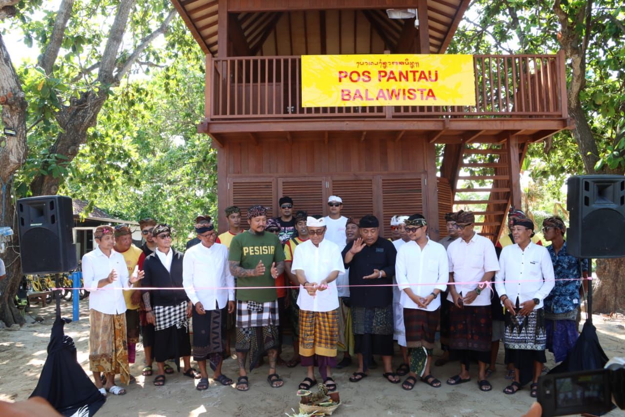 Walikota Jaya Negara Resmikan Pos Pantau Balawista di Pantai Sanur Siapkan di Tiga Lokasi, Harapkan Tingkatkan Rasa Aman dan Nyaman