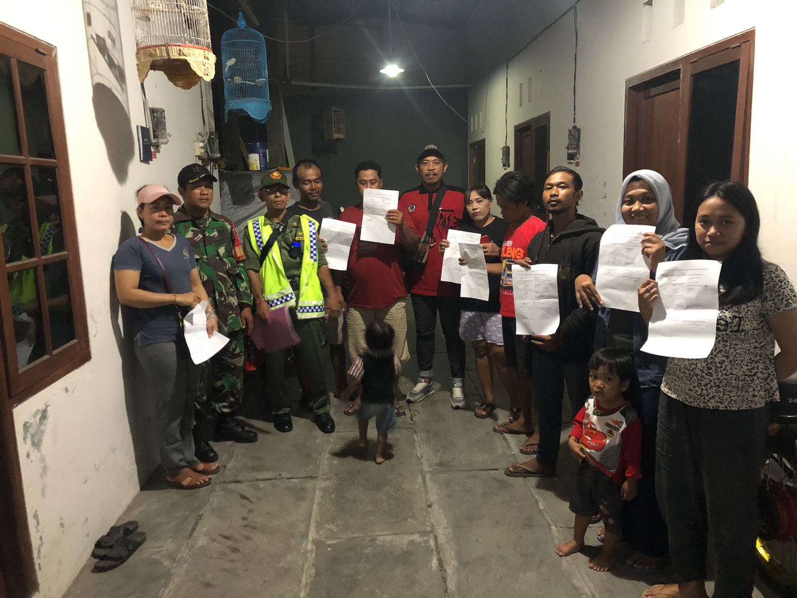 Ciptakan Tertib Administrasi, Kelurahan Padangsambian Gelar Pendataan Penduduk Non Permanen.