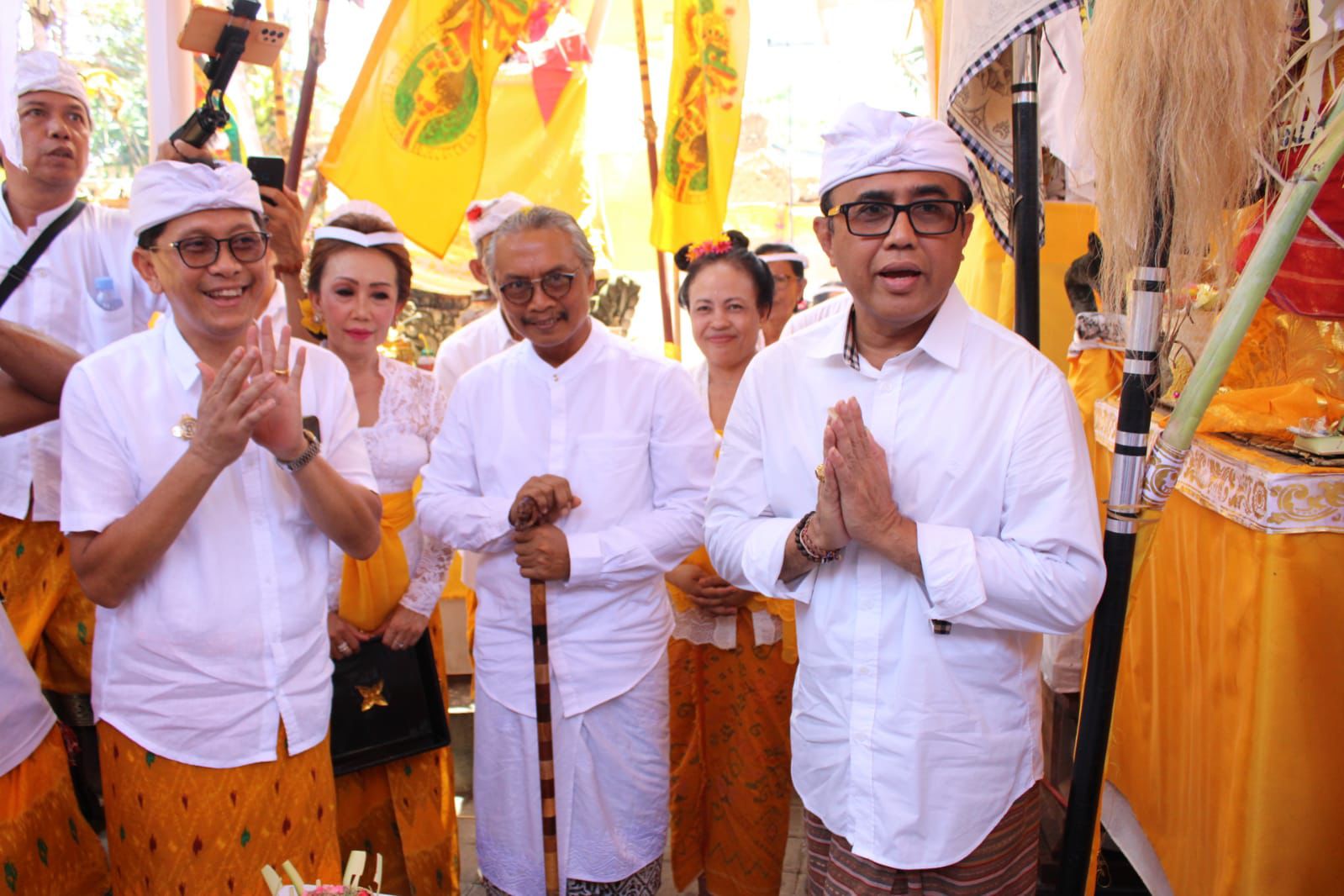 Walikota Jaya Negara Hadiri Karya Ngenteg Linggih, Mapadudusan Alit Griya Budha Purnawati Banjar Gemeh Denpasar