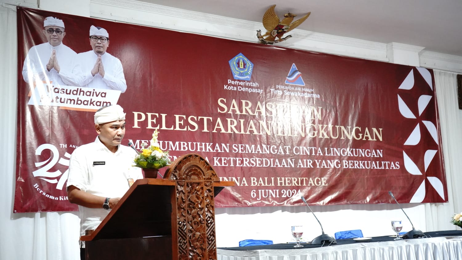 Jelang Hari Jadi ke 27, PDAM Tirta Sewaka Dharma Gelar Sarasehan Bahas Cinta Lingkungan Untuk Ketersediaan Air Berkualitas