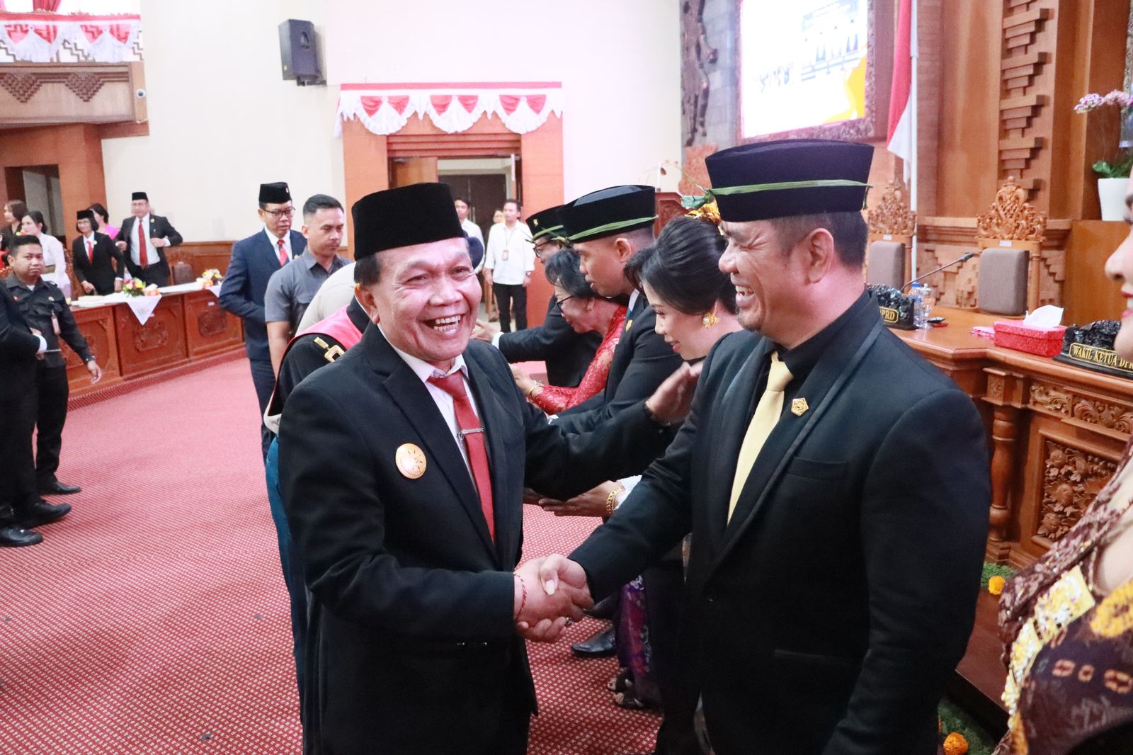 Ngurah Gede Resmi Jabat Ketua DPRD Kota Denpasar Periode Tahun 2024-2029, Gus Yoga, Wandhira dan Oka Cahyadi Wakil Ketua.