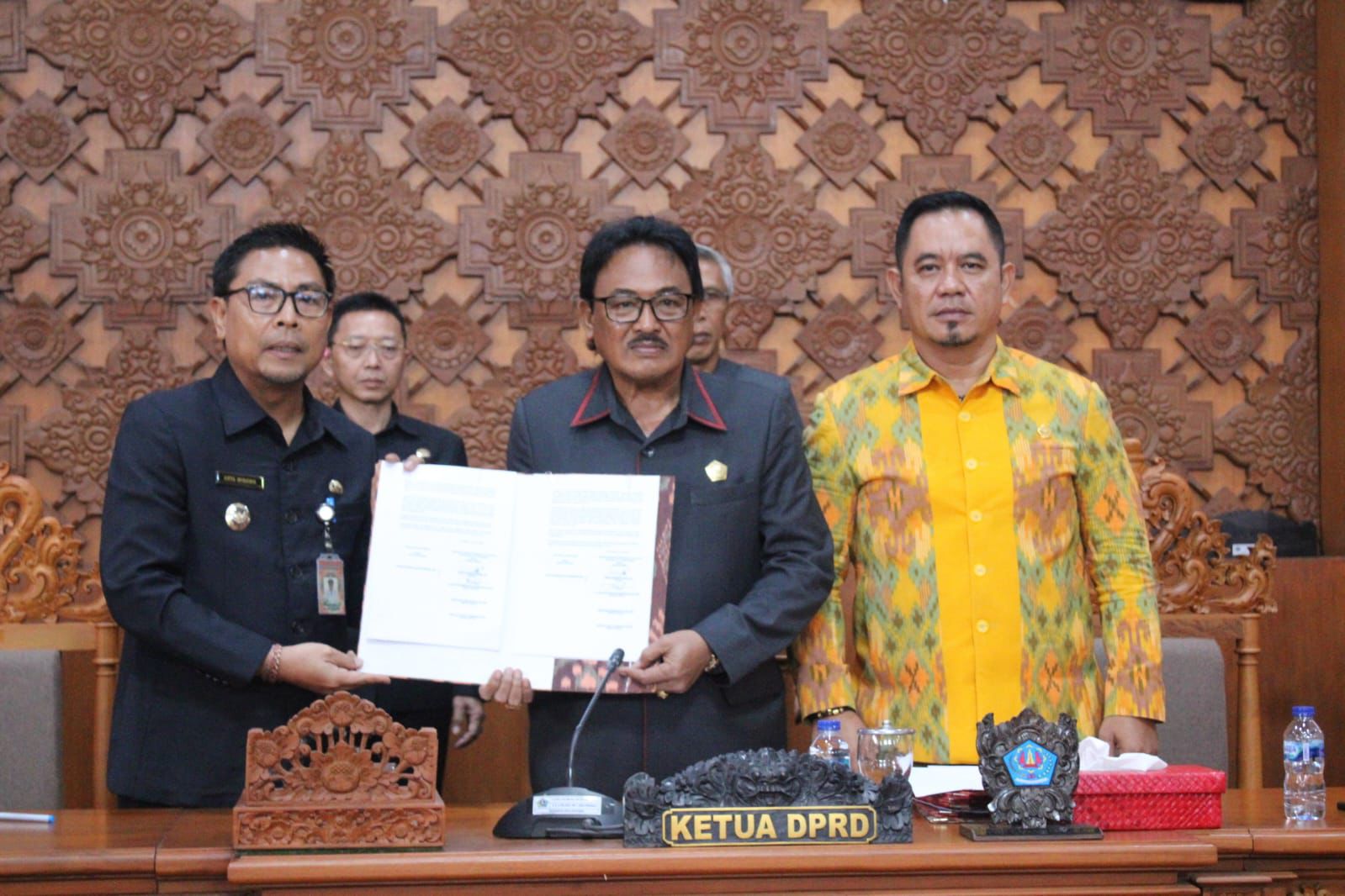 Seluruh Fraksi Setujui Perubahan KUA dan PPAS Kota Denpasar TA. 2024.