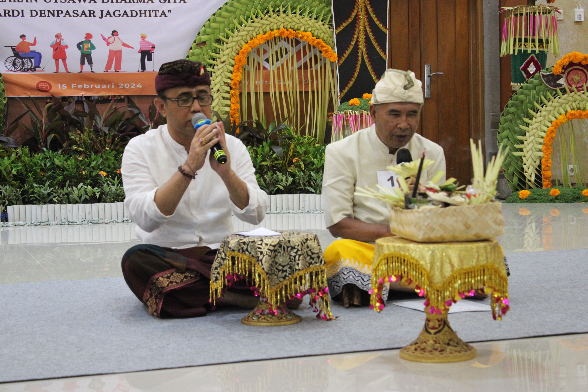 Lantukan Pupuh, Jaya Negara Buka UDG Disabilitas