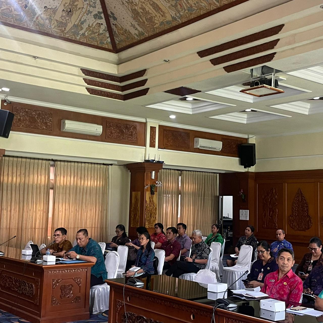 Rapat Pra Evaluasi Standar Pelayanan Minimal (SPM) Triwulan IV Tahun 2023