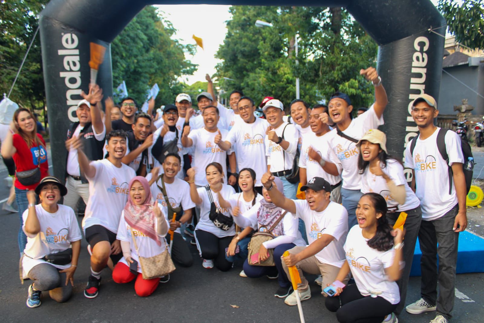 Walikota Jaya Negara Lepas Fun and Road Bike REI Bali, Rangkaian Musda XI, Berhadiah 1 Unit Rumah Siap Huni