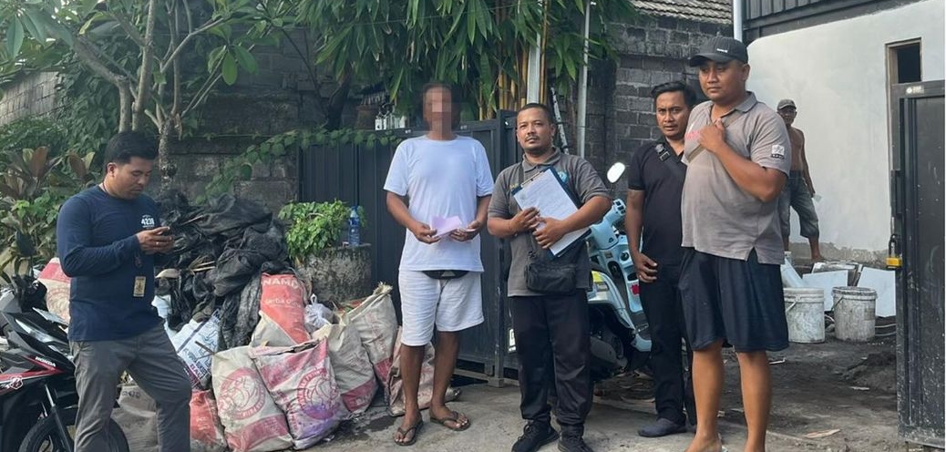 Tim DLHK Denpasar Gerak Cepat Tertibkan Usaha Yang Buang Limbah Sembarangan, Sat Pol PP Akan Sanksi Dengan Sidang Tipiring