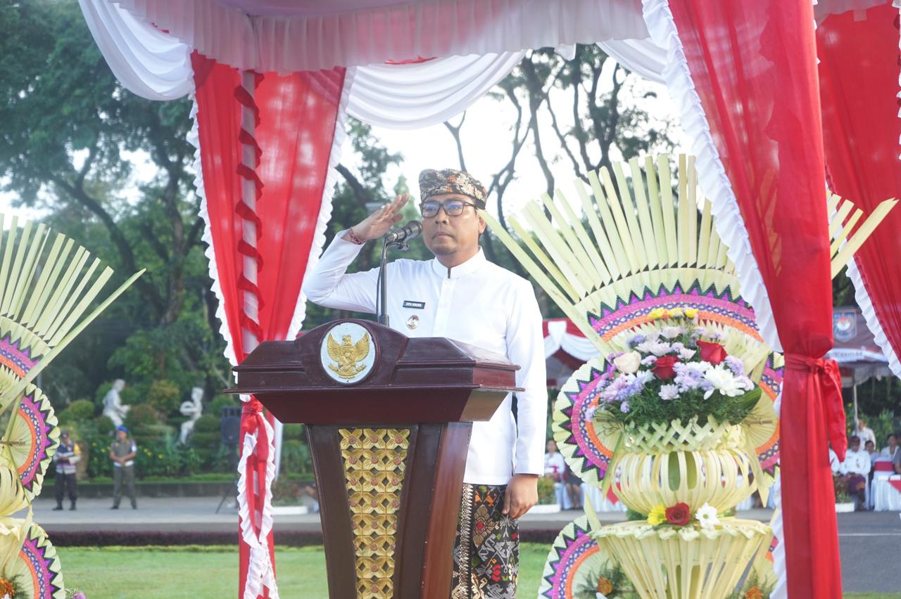 Wawali Arya Wibawa Pimpin Peringatan Hari Otoda di Kota Denpasar Dapat Kado Spesial, Dua Penghargaan Nasional Diterima Walikota Jaya Negara