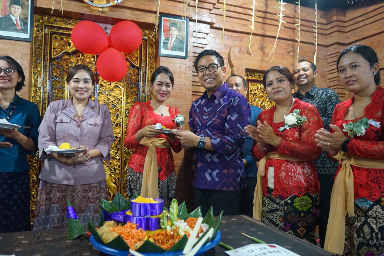 Wawali Arya Wibawa Hadiri Perayaan HUT Ke-45 Kelompok PKK Ratna, Dusun Graha Santi