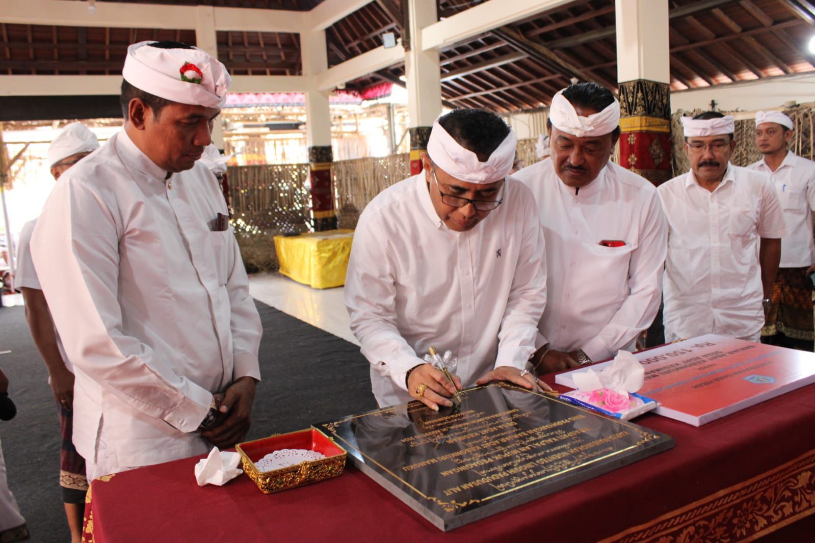 Walikota Jaya Negara "Ngayah Nopeng" Karya Mamungkah Banjar Kebon Kori Mangku, Kesiman