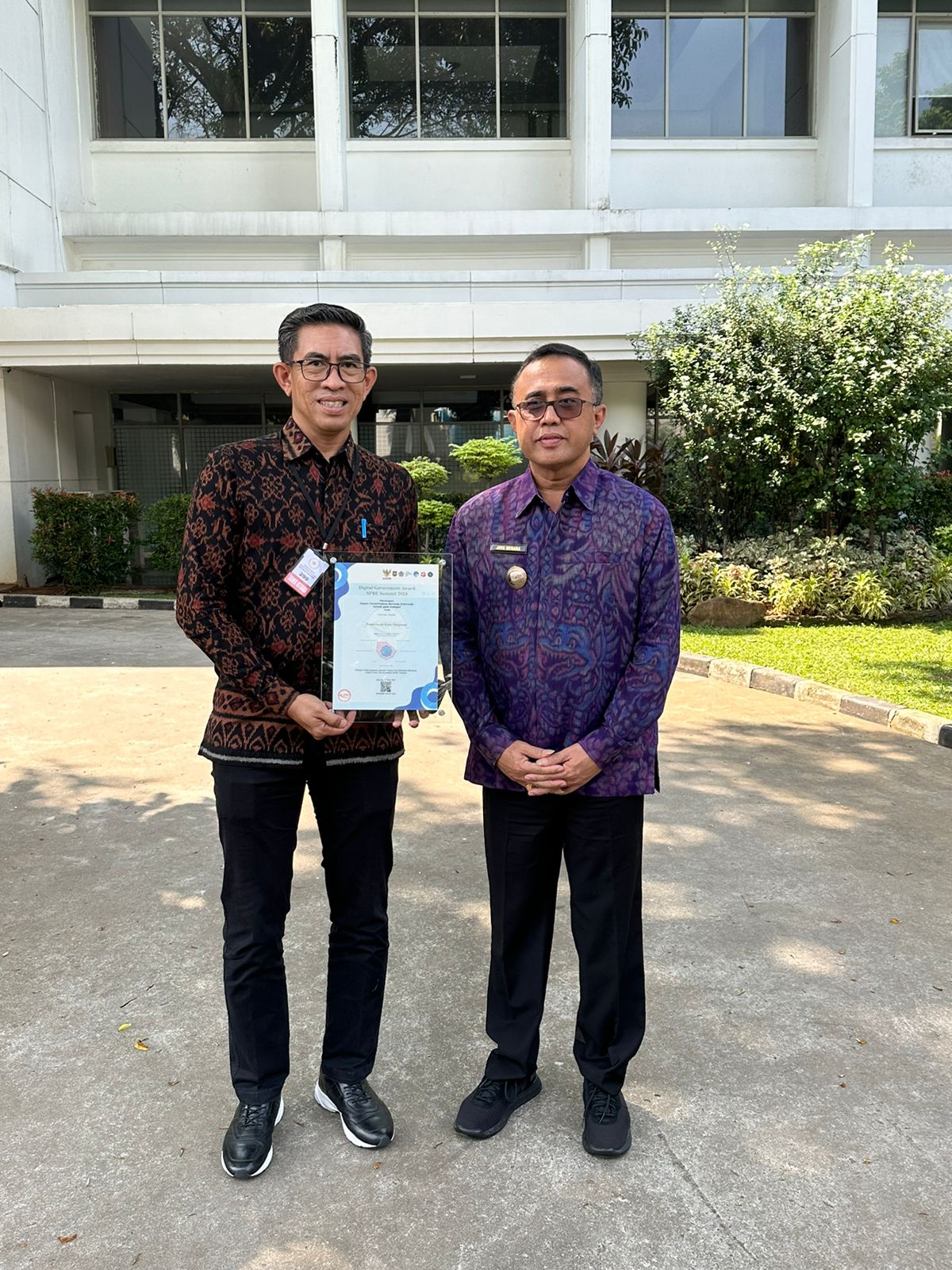 Pemerintah Kota Denpasar Raih Prestasi Membanggakan! Masuk 10 Besar Nasional SPBE 