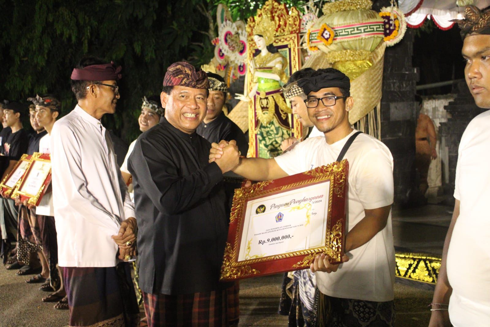 Sekda Alit Wiradana Tutup Lomba Baleganjur Kota Denpasar 2024