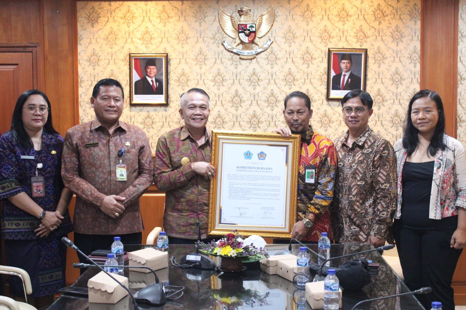 Pemkot Denpasar Terus Berkomitmen Wujudkan Zona Integritas, Wujudkan Birrokrasi Bebas Korupsi dan Bersih Melayani.