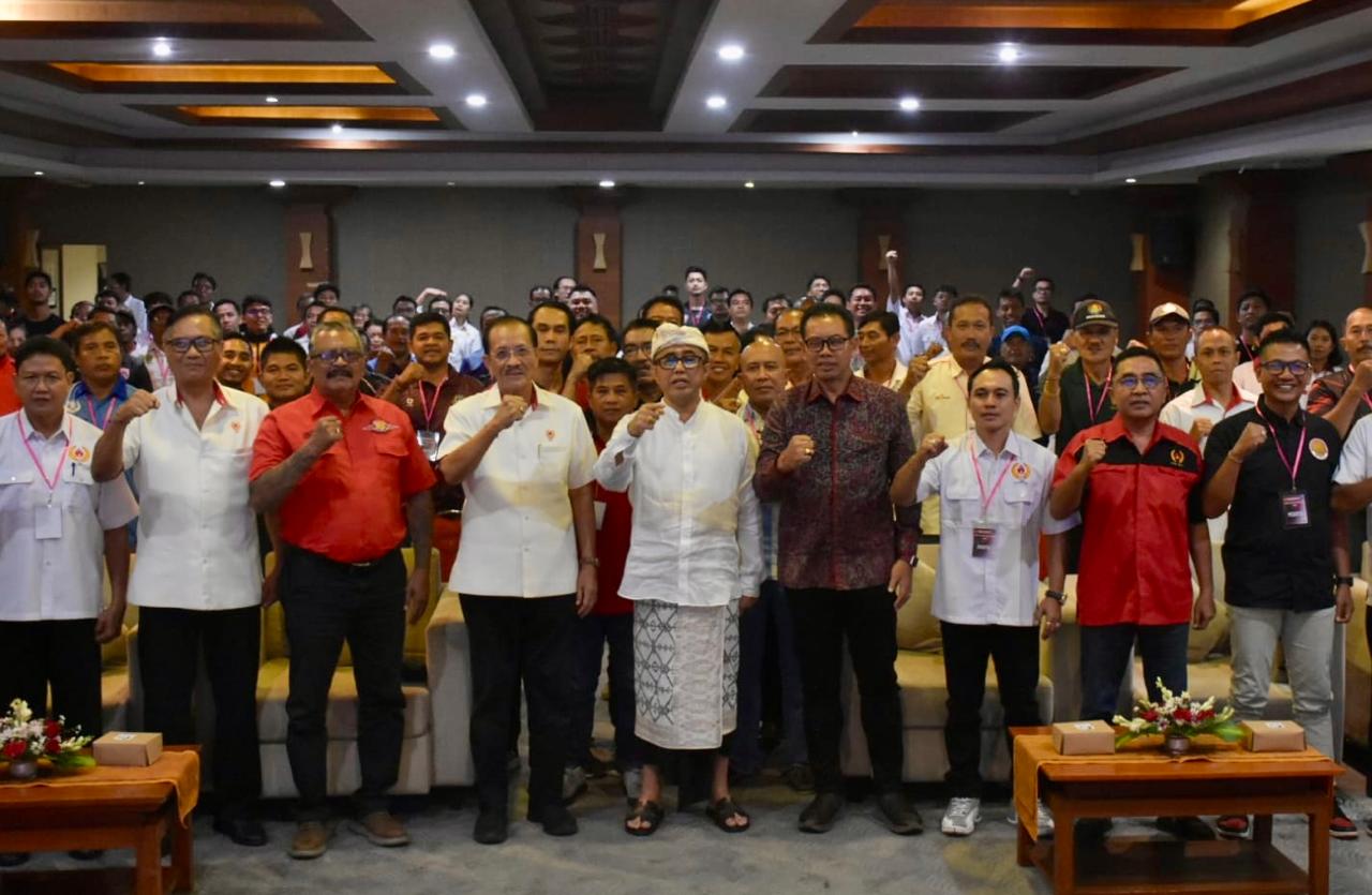 Walikota Jaya Negara Buka Musorkot KONI Kota Denpasar Tahun 2024