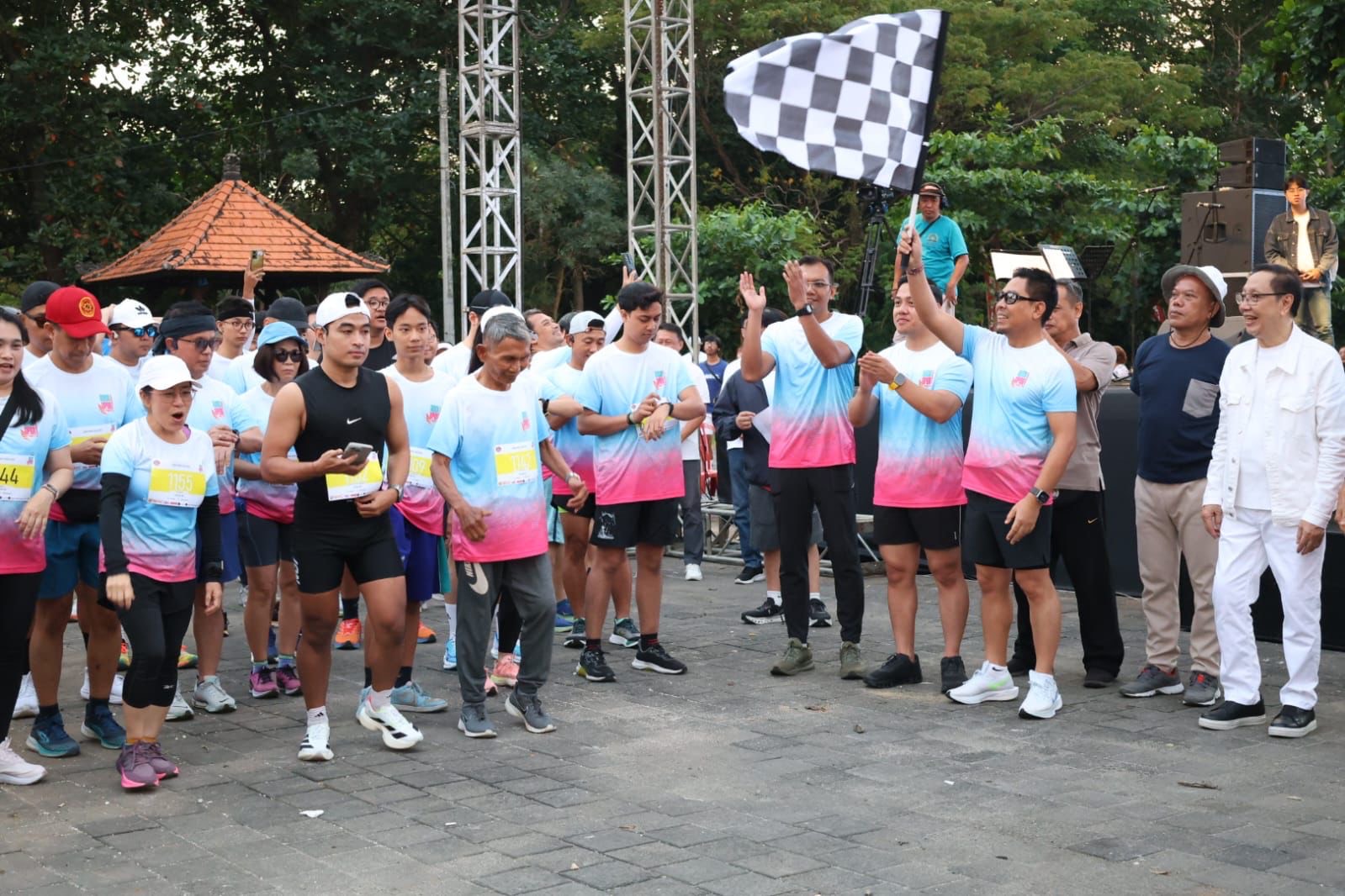 Wawali Arya Wibawa Buka Fun Run Rock Family Gathering 2025
