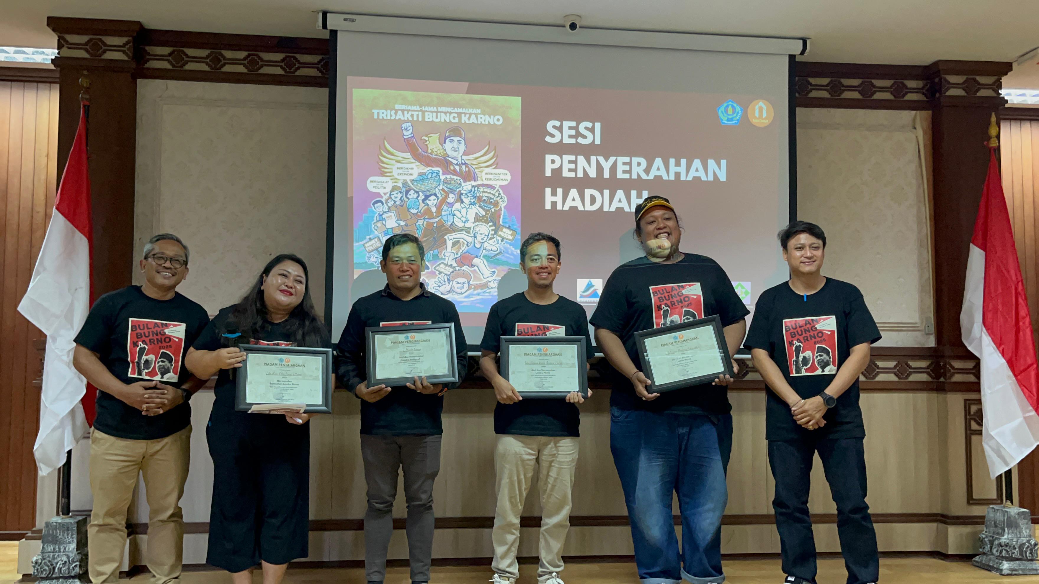 Sarasehan dan Pengumuman Juara Puncaki Gelaran Bulan Bung Karno Kecamatan Denpasar Utara Tahun 2025.  