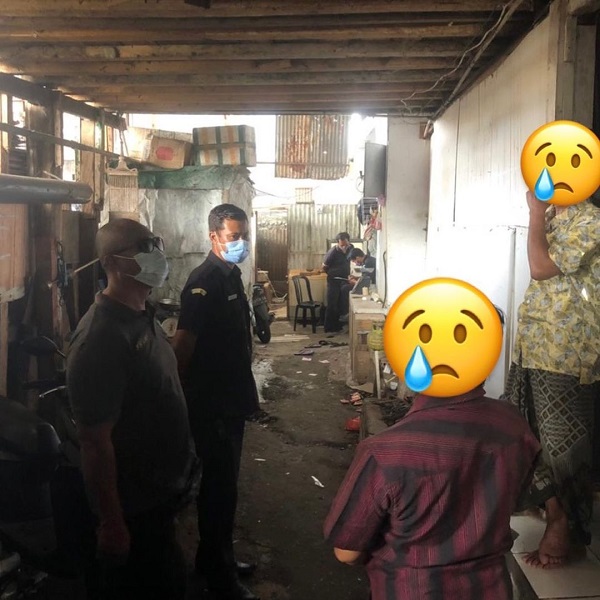 Tim Satgas DLHK Denpasar Tertibkan Pembuang Limbah di Jalan Gunung Fujiyama
