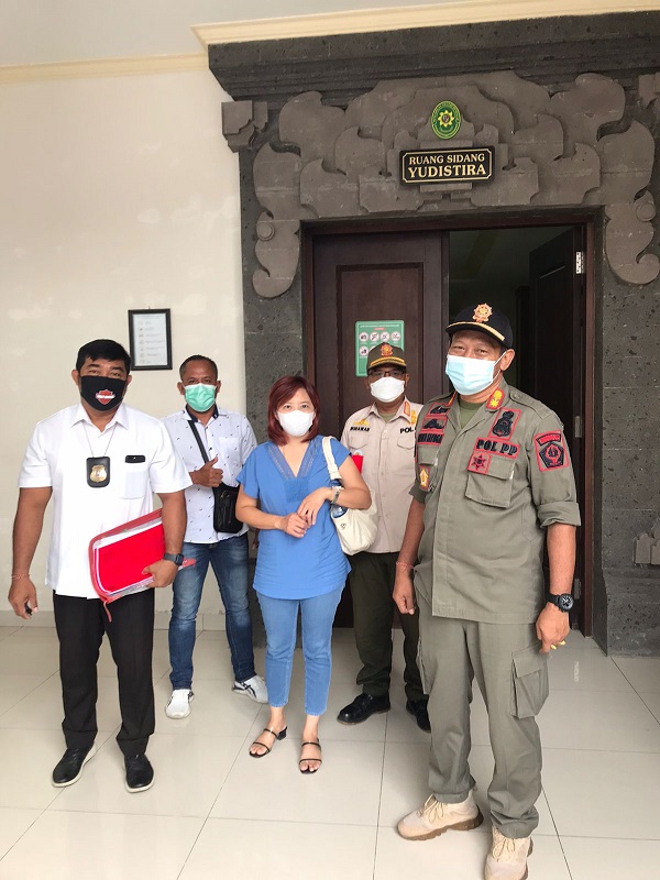 Pelanggar Ketertiban Umum di Kota Denpasar Di Sidang Tipiring.