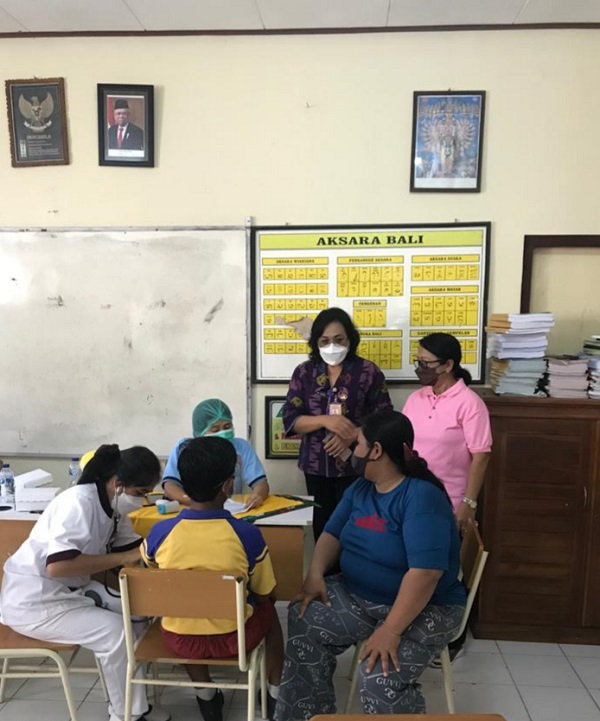 Lampaui Target, Vaksinasi Covid-19 Untuk Anak 6-11 Tahun di Kota Denpasar Tembus 69. 391 Orang