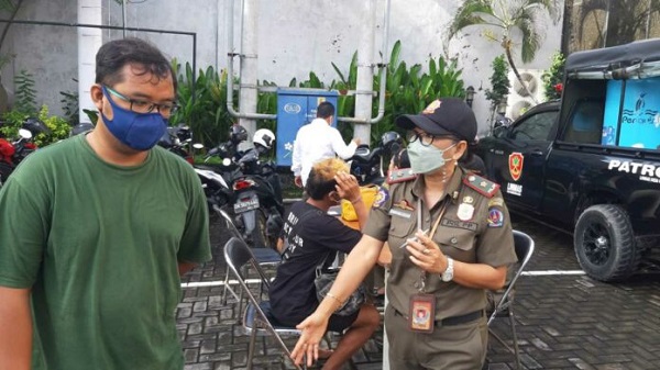 Lagi 35 Pelanggar Prokes di Jaring Tim Yustisi Denpasar
