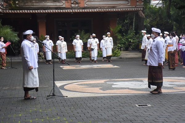 Apel Pagi Minggu Kedua Sekda Kota Denpasar