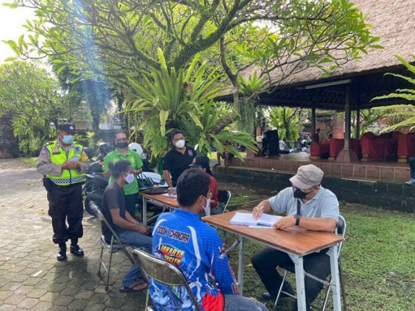 20 Orang Terjaring Tim Yustisi Denpasar