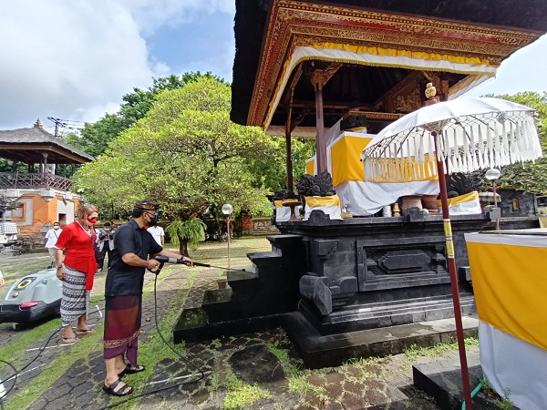 Sambut Hut Kota, Pemkot Bersihkan Situs Budaya di Tiga Titik